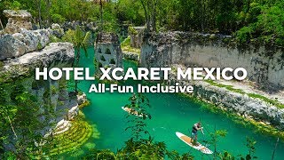 Hotel Xcaret Mexico Watch onemonth in the AllFun Inclusive Paradise  Cancuncom [upl. by Htieh178]