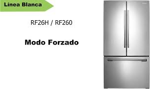 Modo forzado Refrigerador Samsung [upl. by Inalem]