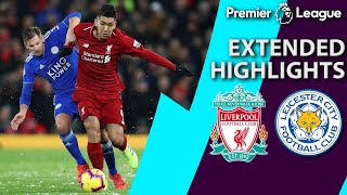 Liverpool v Leicester City  PREMIER LEAGUE EXTENDED HIGHLIGHTS  13019  NBC Sports [upl. by Berwick859]