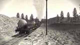 MSTS Sumpter Valley Log train [upl. by Tterag]