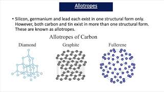 Group IV Elements  Electronic Arrangements and Properties A2 Chemistry [upl. by Bennion]