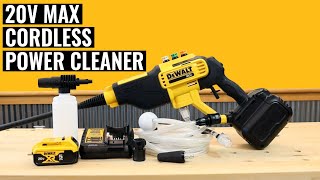 DeWalt 20V MAX Cordless Power Cleaner Washer DCPW550 [upl. by Knowles]