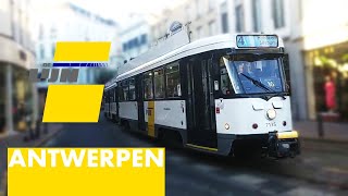 Belgium Trams in Antwerp [upl. by Enileve]