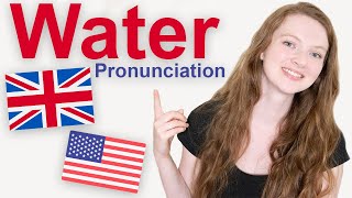 How to Pronounce quotWaterquot in British English and American English [upl. by Ozen766]