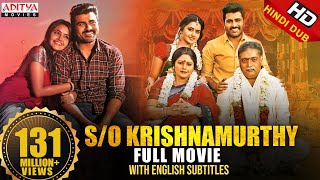 SO Krishnamurthy Sathamanam Bhavathi Hindi Dubbed Full Movie  Sharwanand Anupama Parameswaran [upl. by Nylarac270]