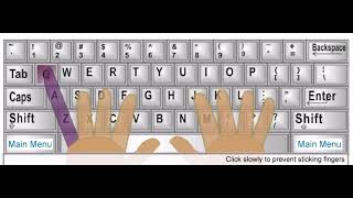 Keyboard Alphabet Fingers [upl. by Brindell]