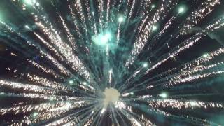 Drone Flying through Fireworks 4th of July [upl. by Luis]