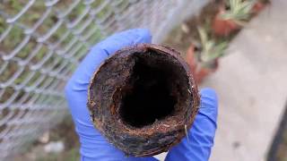 Kitchen Sink Drain Line Repair Broken Galvanized Pipe [upl. by Lenno976]