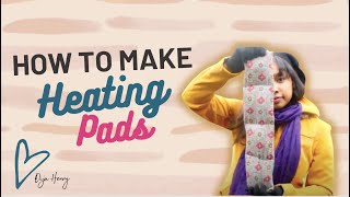 How to Make Rice Heating Pads  Tutorial [upl. by Ecilahs]