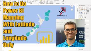 How to Do Power BI Mapping With Latitude and Longitude Only [upl. by Ardnasirk]