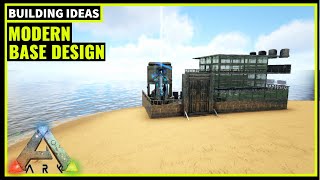 HOW TO BUILD A MODERN BASE PVE ISLAND  ARK SURVIVAL [upl. by Fredrika]