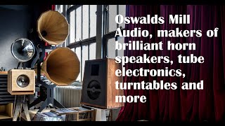 Outrageous horn speakers and tube amps straight outta Brooklyn [upl. by Aivad440]