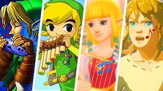 Evolution of The Legend of Zelda Theme Song 1986  2019 [upl. by Ryley]