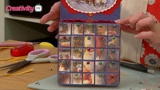 Make a Refillable Advent Calendar  docrafts Creativity TV [upl. by Koeppel376]