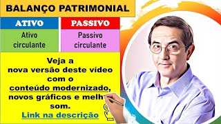 42  Balanço Patrimonial Contas do ativo e do passivo Circulante e não circulante Contabilidade [upl. by Inglebert]