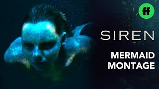 Every Mermaid Moment and Transformation  Siren Season 2B  Freeform [upl. by Milzie]