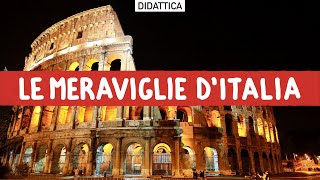 Didattica lITALIA le REGIONI e le MERAVIGLIE del Belpaese [upl. by Eniahpets]