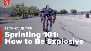 Sprinting 101 How to Be Explosive [upl. by Nnaytsirk]