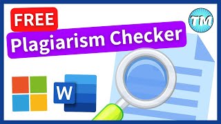 How to use Similarity Checker on Microsoft Word Online to check for Plagiarism [upl. by Crispin706]