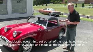 1960 Austin Healey Bugeye Sprite Completed Restoration [upl. by Stevens]