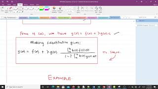 Method for solving a Fredholms Integral Equation with a separable kernel Lesson 3 [upl. by Neely]