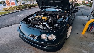 550HP TURBO K24 INTEGRA POV [upl. by Ylrad]