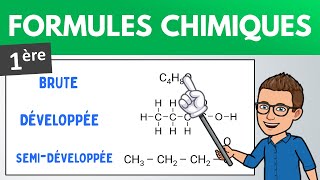 Formule brute développée semidéveloppée  PhysiqueChimie [upl. by Constantine677]