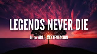 Juice WRLD XXXTENTACION  Legends Never Die lyrics [upl. by Ozkum]