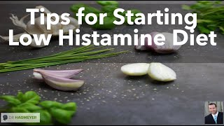 Tips For Starting a Low Histamine Diet Including Supplements that Support DAO enzyme [upl. by Yatnohs281]