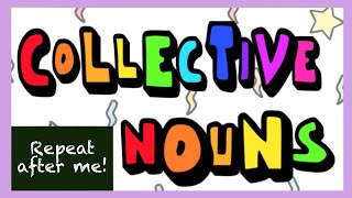 Collective nouns children’s song [upl. by Juli]