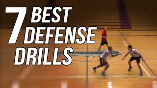 The 7 Best Defense Drills For Basketball  From Top Defensive Expert [upl. by Hotze]