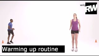 Warming up routine  Hardlopen [upl. by Grew]