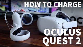 How to Charge Oculus Quest 2 Headset  Charging Oculus Quest 2 with Dead Battery [upl. by Eylrac]