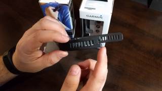 Garmin Vivosmart HR restart reset and band replacement [upl. by Bellina42]