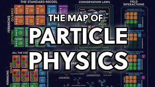 The Map of Particle Physics  The Standard Model Explained [upl. by Ackerman542]