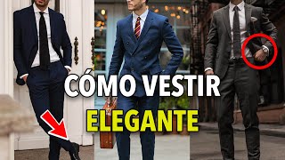 Cómo ser ELEGANTE al VESTIR – Guía para HOMBRES 👔 [upl. by Girovard]