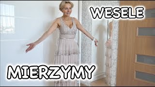 MIERZYMY  sukienki na wesele  MAMA 👗 [upl. by Vasiliu]