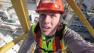 WORKING AS A CONSTRUCTION CRANE OPERATOR [upl. by Kenward]