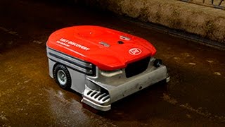 Lely Discovery 120 Collector  Clean and Collect [upl. by Aisiat]