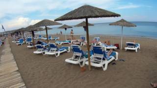 Faliraki Beach Rhodes East Coast [upl. by Assiroc]