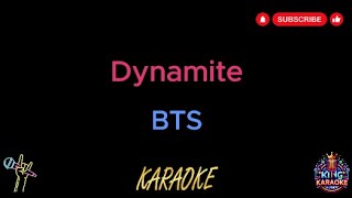 BTS  Dynamite Karaoke Version [upl. by Eeral]