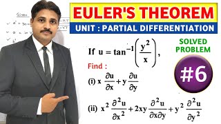 EULERS THEOREM IN PARTIAL DIFFERENTIATION SOLVED PROBLEM 6 TIKLESACADEMY [upl. by Airdnoed]