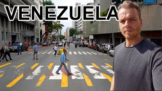 WALKING STREETS OF CARACAS VENEZUELA Crisis Visible [upl. by Eetnahs831]