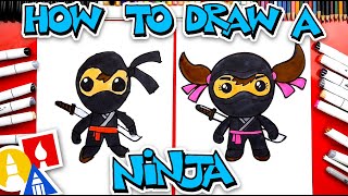 How To Draw A Ninja [upl. by Elleahcim]