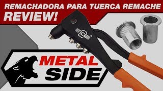 REMACHADORA DE TUERCAS O ROSCAS  NUT RIVETING TOOL [upl. by Vaish]