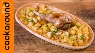 Coscia di tacchino al forno con patate [upl. by Vial610]