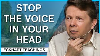 How to Calm the Voice Inside  Eckhart Tolle Teachings [upl. by Aelat]