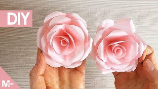 ► Cómo hacer una FLOR de PAPEL en 5 MINUTOS 😱🌺 [upl. by Annaitat]