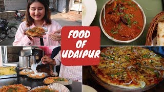 Best of Udaipur  Street Food Restaurants amp Cafes  Golgappa Girl [upl. by Seaman990]