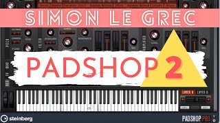 Steinberg  Padshop 2  Synth Comp Presets [upl. by Enixam]